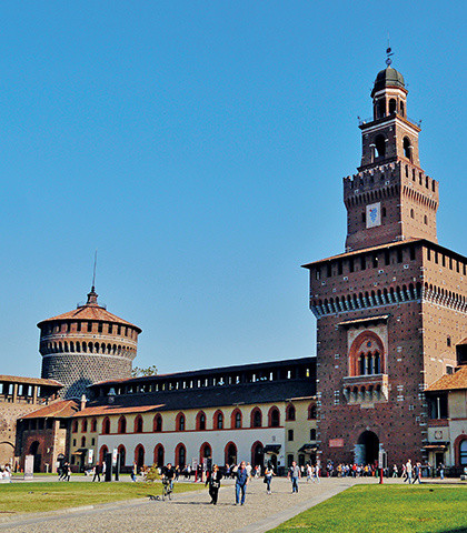 Castello Sforzesco dai Visconti agli Sforza