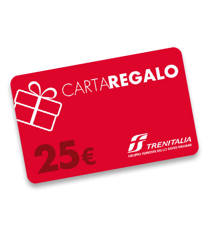 Gift  Card Trenitalia da 25 Euro