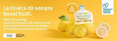 Sostieni la ricerca sui tumori con i limoni Citrus